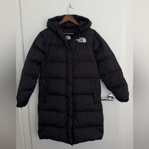 The North Face Nuptse Parka - Women's Recycled TNF Black - NPF / XS